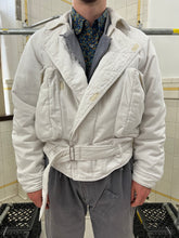 Load image into Gallery viewer, 1980s Katharine Hamnett Padded Flight Cargo Jacket with Belted Waist - Size OS