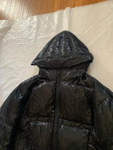 Load image into Gallery viewer, aw1999 Issey Miyake Coated Nylon Puffer Jacket with Exaggerated Hood - Size XL
