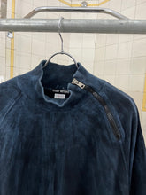 Load image into Gallery viewer, aw1993 Issey Miyake Dyed Sweater with Twill Trim and Shoulder Zipper - Size L