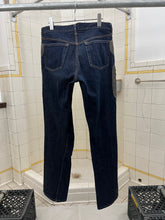 Load image into Gallery viewer, 2001 CDG Homme Homme Leather Reinforced Denim Jeans - Size L