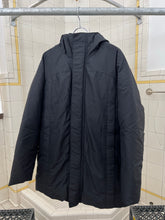 Load image into Gallery viewer, Late 1990s Mandarina Duck Black Hooded Down Parachute Parka - Size L
