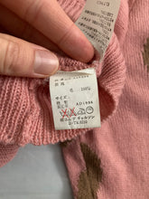 Load image into Gallery viewer, aw1996 CDG Cropped Flower Intarsia Sweater - Size M