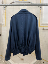 Load image into Gallery viewer, 1980s Katharine Hamnett High Neck Silk RAF MK3 Jacket - Size L