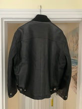 Load image into Gallery viewer, 1990 CDGH Cropped Black Leather Bomber Jacket - Size OS