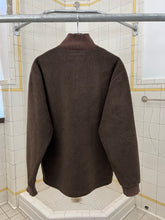 Load image into Gallery viewer, 1990s Katharine Hamnett Brown Textured Quarter Zip - Size M
