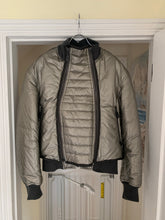 Load image into Gallery viewer, aw1994 Issey Miyake Dual Zip Robocop Bomber with Coated Nylon - Size XL
