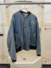 Load image into Gallery viewer, 1980s Katharine Hamnett Padded Washed Denim Bomber - Size L