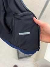 Load image into Gallery viewer, Late 1990s Mandarina Duck Navy Wide &amp; Crop Jersey Hoodie - Size L