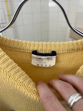 Load image into Gallery viewer, 1980s Armani Faded Yellow Panda Graphic Sweater - Size M