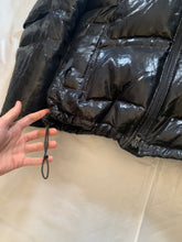 Load image into Gallery viewer, aw1999 Issey Miyake Coated Nylon Puffer Jacket with Exaggerated Hood - Size XL