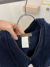 Load image into Gallery viewer, 1990s Yohji Yamamoto x Y’s Camo Textured Knit Quarter Zip Hoodie - Size M