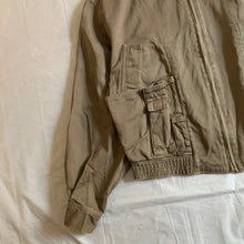 Load image into Gallery viewer, 1980s Katharine Hamnett High Neck Beige Cargo Blouson - Size L