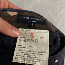 Load image into Gallery viewer, 2011 CDGH Navy Paint Splatter Pants - Size L