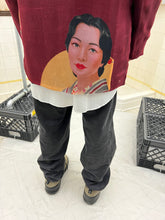 Load image into Gallery viewer, ss2002 Yohji Yamamoto Maroon Silk Gauze Saeko Jacket - Size L