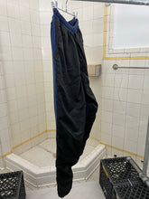 Load image into Gallery viewer, 1990s Vintage Destroy Navy Two-Tone Nylon Cotton Sweatpants - Size L