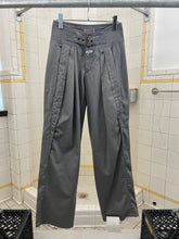 Load image into Gallery viewer, 1980s Marithe Francois Girbaud x Closed High Waisted Belted Military Trousers with Waist Stitch Detailing - Size XS