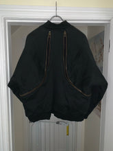 Load image into Gallery viewer, 1980s Issey Miyake Dual Backzip Heavy Cotton Bomber Jacket with Asymmetric Closure - Size XL