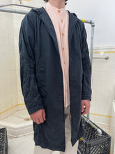 Load image into Gallery viewer, 2000s Mandarina Duck Hooded Long Coat with Neck Cutout - Size M