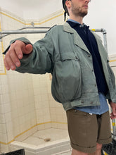 Load image into Gallery viewer, 1980s Marithe Francois Girbaud x Super Casual Pleated Front Cargo Pocket Military Blouson - Size XL