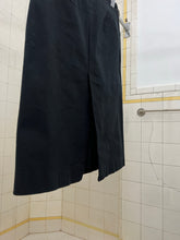 Load image into Gallery viewer, 2000s Mandarina Duck Black Workskirt with Hidden Front Pockets - Size XS