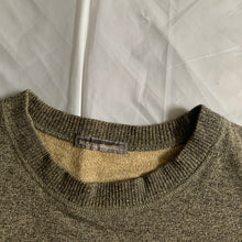 Load image into Gallery viewer, 1980s Issey Miyake Earth Tone Khaki Logo Crewneck - Size L