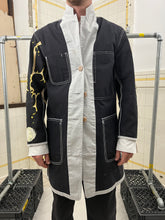 Load image into Gallery viewer, ss2000 Issey Miyake x Takashi Murakami Reversible Long Work Coat - Size M