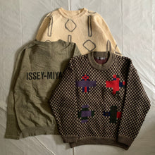 Load image into Gallery viewer, 1980s Issey Miyake Earth Tone Khaki Logo Crewneck - Size L