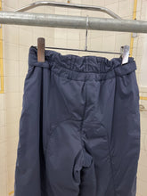Load image into Gallery viewer, 2000s Armani Navy Futuristic Padded Nylon Pants - Size S