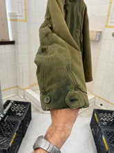 Load image into Gallery viewer, 1980s Katharine Hamnett Faded Padded Double Breasted Bomber - Size OS