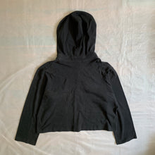 Load image into Gallery viewer, 1980s Yohji Yamamoto Crop Pullover Hoodie - Size M