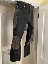 Load image into Gallery viewer, 2000s CDGH Leather Patch Paneled Work Denim - Size M
