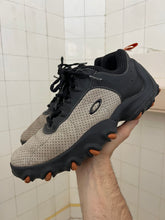 Load image into Gallery viewer, 2000s Oakley ‘Teeth’ Lace Up Sneakers in Grey and Orange - Size 10.5 US