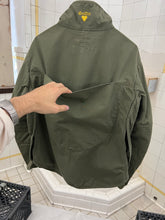 Load image into Gallery viewer, 2000s Griffin Green Combat Jacket with Back Pouch Pocket - Size M