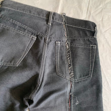 Load image into Gallery viewer, 2000s CDGH Reconstructed Split Demin Pants - Size S