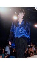 Load image into Gallery viewer, ss1985 Yohji Yamamoto Oversized Rayonne Rooster Polo - Size XL