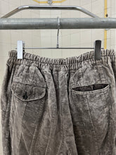 Load image into Gallery viewer, aw1993 Comme des Garcons Homme Plus Wide Earth Tone Paneled Corduroy Trousers - Size M
