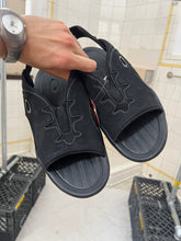 Load image into Gallery viewer, 2000s Oakley ‘Solid Smoke’ Sandals - Size 11 US