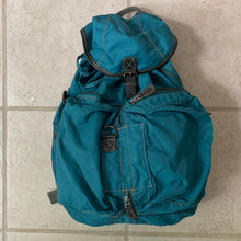 Load image into Gallery viewer, 2000s Issey Miyake Teal Nylon Transformable Backpack - Size OS