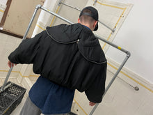 Load image into Gallery viewer, 1980s Katharine Hamnett Oversized Padded Silk Hooded Bomber - Size L