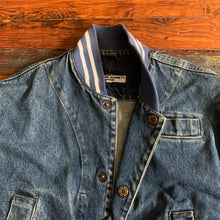Load image into Gallery viewer, 1980s Katharine Hamnett Denim Teddy Jacket - Size L