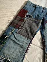 Load image into Gallery viewer, aw2014 Junya Watanabe Reconstructed Patchwork Denim - Size L