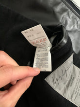 Load image into Gallery viewer, aw1997 Yohji Yamamoto Cropped Black Leather Jacket - Size OS