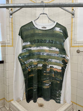 Load image into Gallery viewer, 1980s Marithe Francois Girbaud x Closed Abstract Stripe Graphic Long Sleeve T-Shirt - Size L