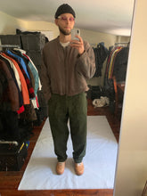 Load image into Gallery viewer, 1990s Armani Cropped Linen Collarless Swing Jacket - Size XL