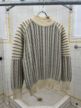 Load image into Gallery viewer, 1980s Marithe Francois Girbaud x Maillaparty Multi-Gauge Pattern Sweater - Size M