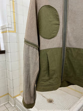Load image into Gallery viewer, 2000s Mandarina Duck Reversible Linen/Towel Hoodie with Neck Cutout- Size M