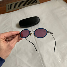Load image into Gallery viewer, 2000s Yohji Yamamoto Rose Lens Blue Technical Frames - Size OS