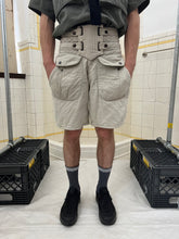 Load image into Gallery viewer, 1980s Marithe Francois Girbaud x Closed Padded Cargo Shorts with Crotch Detailing - Size S