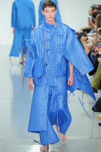 Load image into Gallery viewer, ss2015 Craig Green Metallic Blue Samurai Jacket - Size OS
