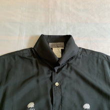 Load image into Gallery viewer, aw1994 Yohji Yamamoto Dual Skeleton Polyester Shirt - Size M